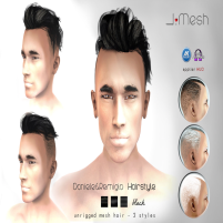 i.mesh - Dan&Rem hair BLACK AD