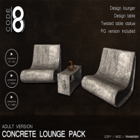 20200417 Manly Weekend Code 8 Concrete loung pack Adult